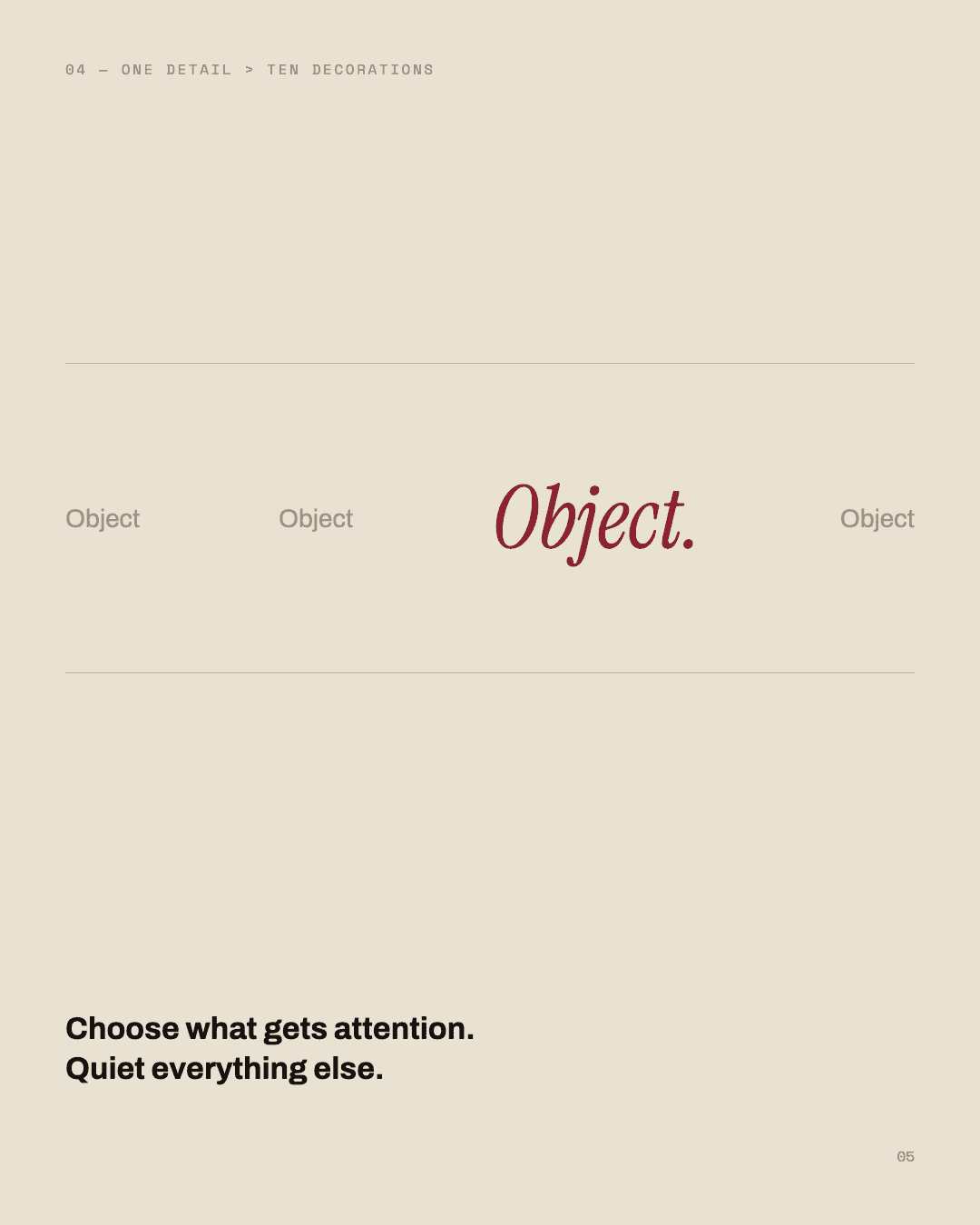 Why some design looks expensive, slide 5