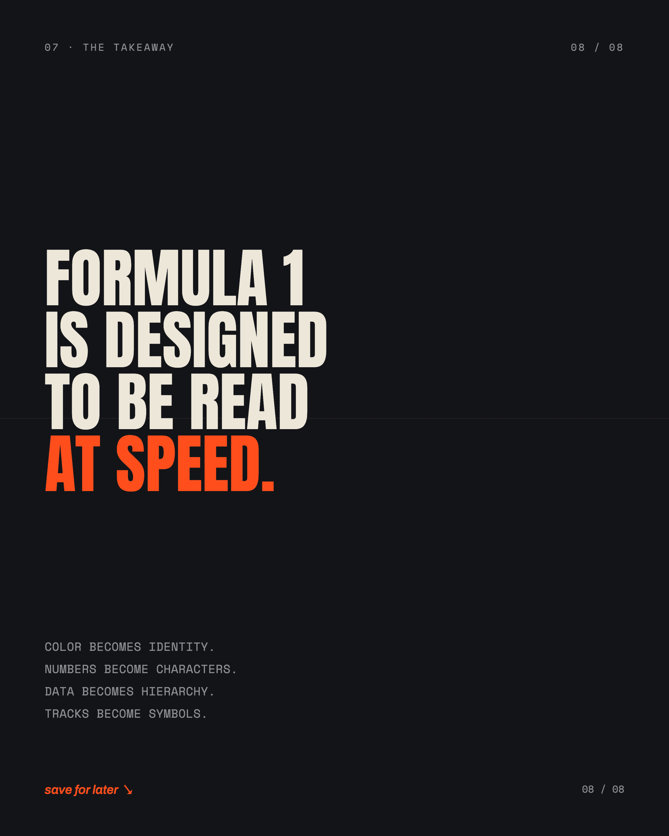 What F1 liveries teach about design systems, slide 8